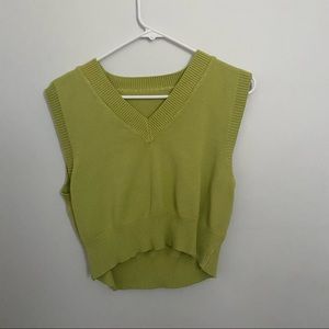Green Sweater Vest